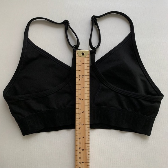 2 PINK Sports Bras Ultimate Victoria's Secret Black and Pink Sz S - Picture 13 of 15